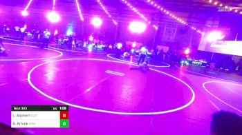 89 lbs Semifinal - Leo Ascherl, Scottsbluff WC vs Brantley Arluck, Spartan Mat Club
