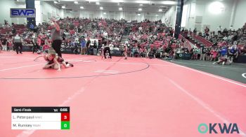 47-51 lbs Semifinal - Laken Peterpaul, Iron Will Wrestling Club vs Masyn Rumsey, Pawhuska Elks Takedown