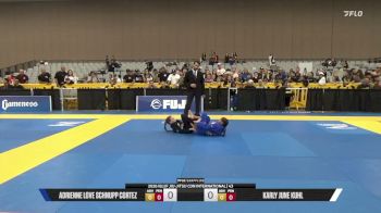 Karly June Kuhl vs Adrienne Love Schnupp Cortez 2026 IBJJF Jiu-Jitsu CON International
