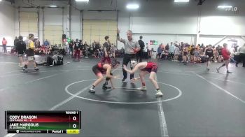 80 lbs Round 1 (8 Team) - Jake Margolis, FL Scorpions vs Cody Dragon, Centurion WC
