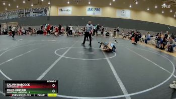 76 lbs Round 1 - Calvin Babcock, Team Gotcha vs Miles Kincaid, Midlothian Miners WC