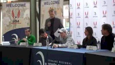 Athletes Opening Comments - USATF XC Champs Press Conference