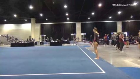 Milana Sliusar - Floor, San Mateo #146 - 2021 USA Gymnastics Development Program National Championships