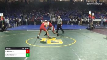 138 lbs Consolation - Brian Melvin, Catholic Memorial vs Cameron Pentland, Milton