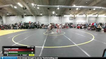 144 lbs 5th Place Match - Dakota Ledford, Laramie vs Nico Bekkedahl, Poudre