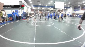 138 lbs Champ. Round 3 - Chase Scanlon, El Dorado vs Alija Welsh, Porterville