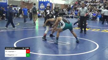 120 lbs Consolation - Marc Legaspe, Northview vs Ralph Magsino, Olympian