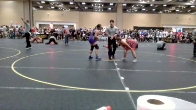 175 lbs Round Of 32 - Michael Uselding, El Toro Girls Wrestling vs Destiny Gil, Salinas HS