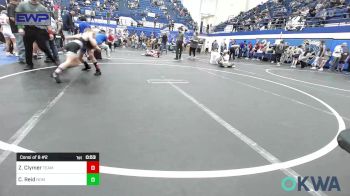 85 lbs Consi Of 8 #2 - Zydyn Clymer, Team Guthrie Wrestling vs Colton Reid, Team Nomad