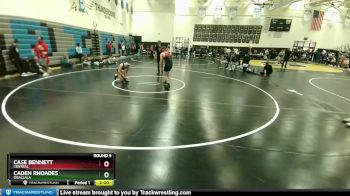 142-145 lbs Round 5 - Case Bennett, Central vs Caden Rhoades, Ogallala
