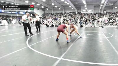 126 lbs Consi Of 8 #2 - Caly Rodriguez, FL vs Isabella Sermana, CA