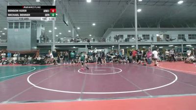 115 lbs Rr Rnd 3 - Benson Kizer, Alpha Dawgz - HSBAFC vs Michael Benner, Central Dauphin - HSBAFC