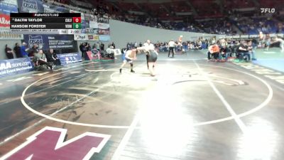 2A/1A Boys 285 Quarterfinal - Daltin Taylor, Culver Boys vs Hansom Forster, Vernonia Boys