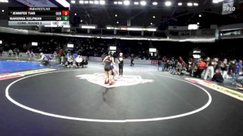 Girls 120 lbs Cons. Round 5 - Makenna Kelpman, Life Christian Academy (Girls) vs Jennifer Tian, Cheney (Girls)