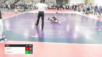 73 lbs Rr Rnd 1 - Thomas Ross, Triumph Trained vs Ariah Mills, Roundtree Wrestling Academy Black