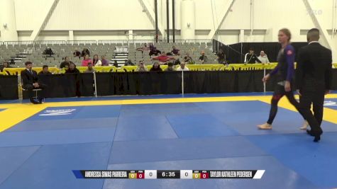 Taylor Kathleen Pedersen vs Andressa Simas Parreira 2024 World IBJJF Jiu-Jitsu No-Gi Championship