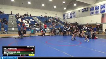 111 lbs 5th Place Match - Ana Rodriguez, Raiders vs Devyn McCormick, Huntington Beach