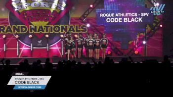 Rogue Athletics - SFV - Code Black [2023 L4.2 Senior Coed] 2023 Spirit Sports Palm Springs Grand Nationals