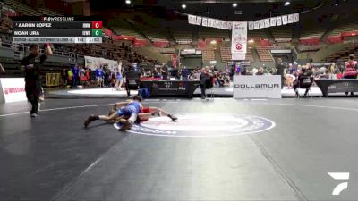 All Cadet Boys Freestyle Lower - 88 lbs 1st Place Match - Aaron Lopez, Red Wave Wrestling vs Noah Lira, Inland Elite Wrestling Club