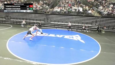 6A 157 lbs Quarterfinal - Korbin Chuchran, Westlake vs Porter Baclayon, Layton