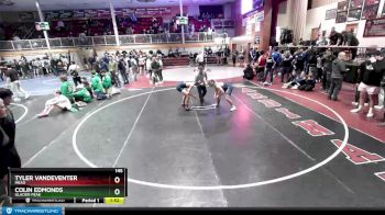 145 lbs Cons. Round 5 - Colin Edmonds, Glacier Peak vs Tyler Vandeventer, Mead