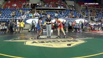 132 lbs Rnd Of 32 - Ellisa Jimenez, California vs Tiffany White, Illinois