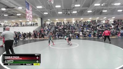 125-135 lbs Round 1 - Charlie Pacha, Marysville Kids Wrestling vs Jj Watts, Unaffiliated