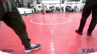 43-47 lbs Rr Rnd 1 - Bradley Francis, Team Tulsa Wrestling Club vs Harper Davis, Moodys Wrestling Club