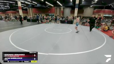 113 lbs Champ. Round 1 - Geronimo Hernandez, NB Elite Wrestling Club vs Jacob Barrilleaux, Texas