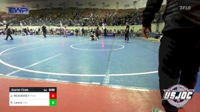 170 lbs Quarterfinal - JORDAN MCKINNEY, Team Tulsa Wrestling Club vs Rosco Lewis, Shelton Wrestling Academy