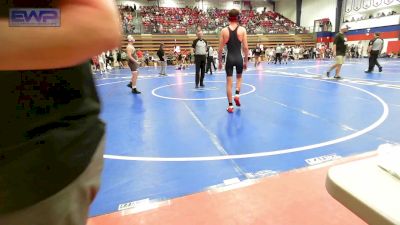 126 lbs Consi Of 8 #2 - Cole Whiteside, Metro Christian Academy vs Jace Edwards, Fort Gibson