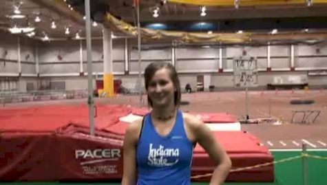 Kylie Hutson Indiana State 1st Women's Pole Vault
