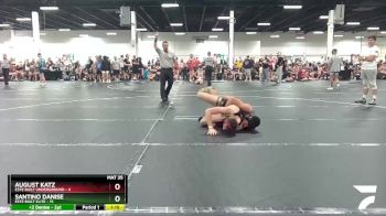 132 lbs Round 2 (6 Team) - August Katz, Este Built Underground vs Santino Danise, Este Built Elite