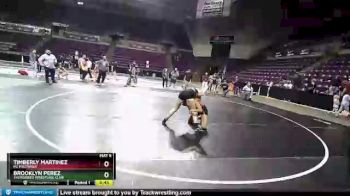 108 lbs Round 5 - Timberly Martinez, MJ Mustangs vs Brooklyn Perez, Thorobred Wrestling Club