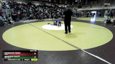 150 lbs Cons. Round 2 - Ascencion Perez, Chino vs Nehemiah Gautt, Mira Mesa