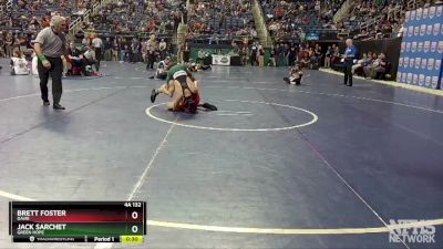 4A 132 lbs Cons. Round 1 - Jack Sarchet, Green Hope vs Brett Foster, Davie