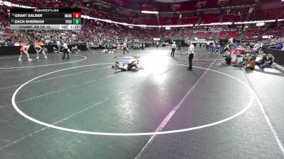 175 lbs Champ. Rd Of 16 - Zach Sherman, Peshtigo vs Grant Salber, Marathon