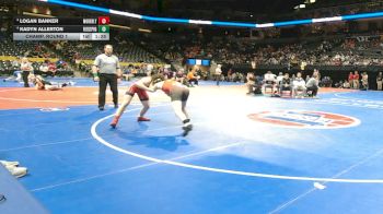 138 Class 2 lbs Champ. Round 1 - Logan Banker, Moberly vs Kadyn Allerton, Reeds Spring