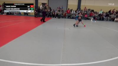 55 lbs Quarterfinal - Cash Helmrichs, Immortal Athletics WC vs Knox Kafer, Matpac-ND