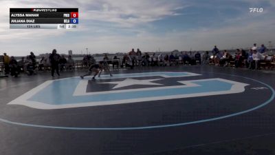 124 lbs Rr Rnd 1 - Alyssa Mahan, Presbyterian vs Juliana Diaz, Delaware State
