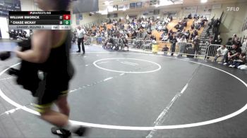 150 lbs Champ. Round 3 - William Smorick, El Toro vs Chase McKay, Laguna Hills