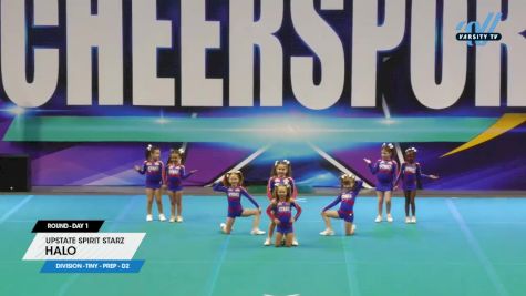 Upstate Spirit Starz - Halo [2024 L1.1 Tiny - PREP - D2 Day 1] 2024 CHEERSPORT Charlotte Classic