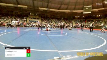 67 lbs Round Of 64 - Parker Salcedo, Sunkist Kids Monster Garage vs Ira Samm, Greater Heights Wrestling