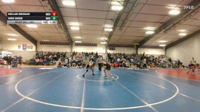 144 lbs Cons. Round 2 - Kris Webb, Natrona County vs Kellan Grogan, Natrona County