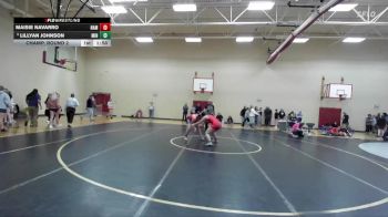 155 lbs Champ. Round 2 - Lillyan Johnson, Minico vs Maisie Navarro, Nampa