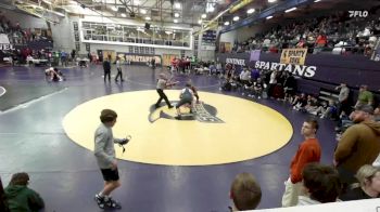 215 lbs Cons. Round 2 - Damien Kato, Polson vs Jimmy Winchester, Glacier