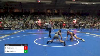 120 lbs Consolation - Zeb Katzmarek, King Select vs Dillon Blundell, Miami TC