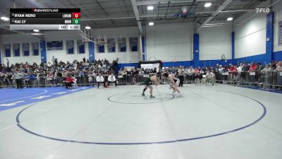 132 lbs Consolation - Ryan Nero, Longmeadow vs Kai Ly, Minnechaug