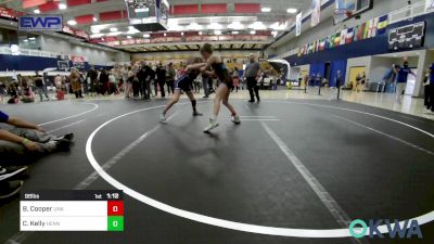 98 lbs Final - Brayleigh Cooper, Unattached vs Chloe Kelly, Hennessey Takedown Club