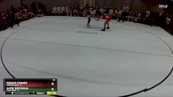 103 lbs Round 4 (8 Team) - Katie Biscoglia, Team Iowa vs Sarahi Chavez, Oregon Girls